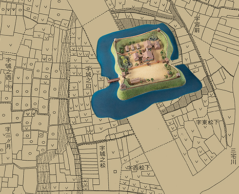 勝幡城の推定位置